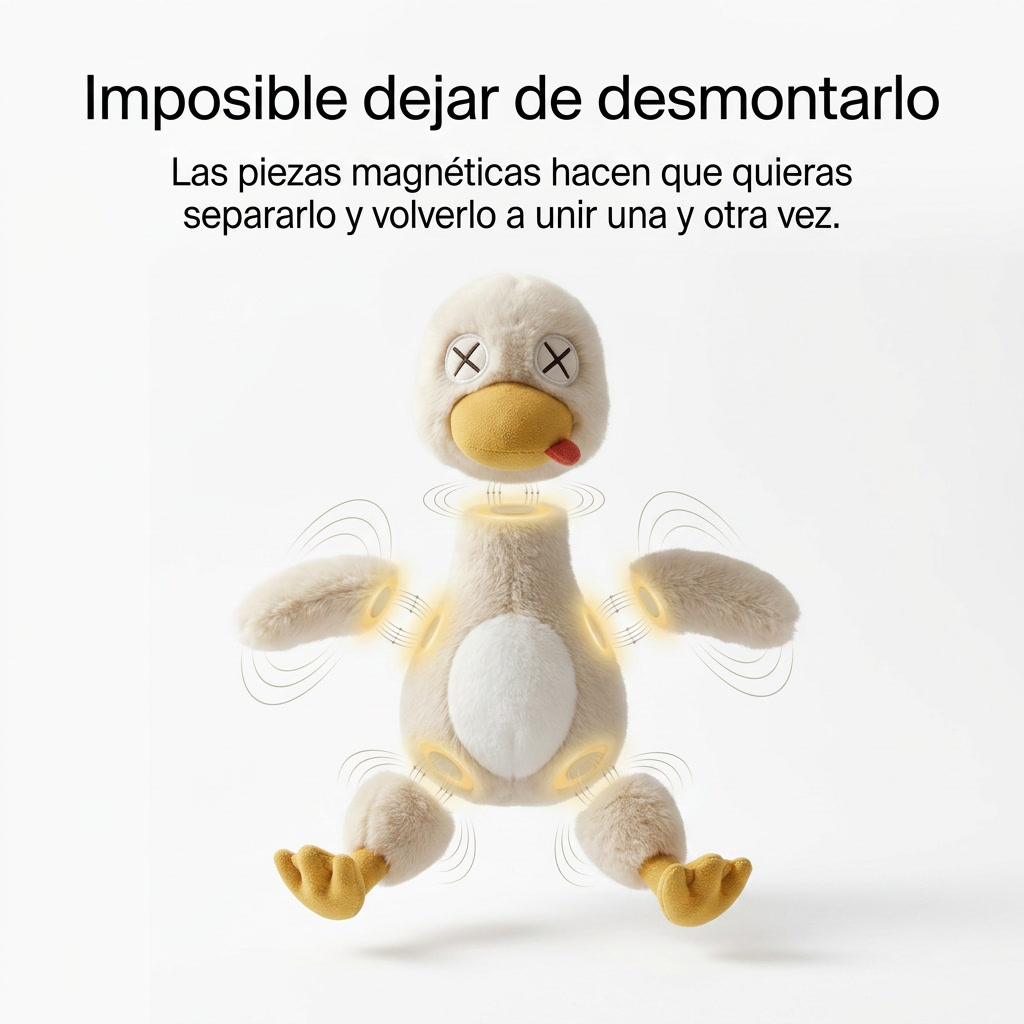 Pato Antiestrés Magnético